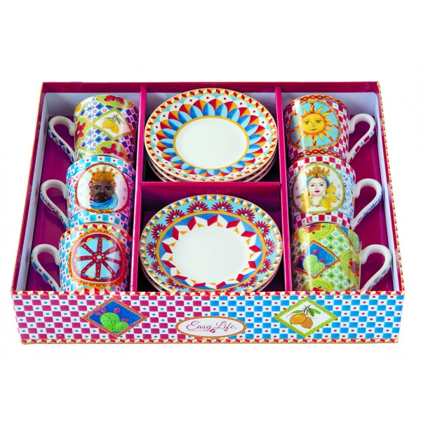 Easylife - Servizio da 6 tazzine...
