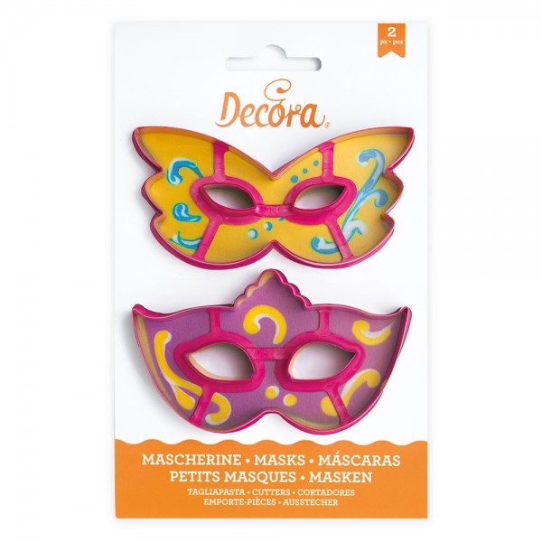Decora - Set 2 Tagliapasta Maschera...