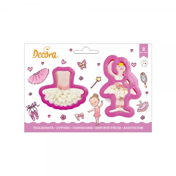 Decora - Set 2 Tagliapasta Ballerina...