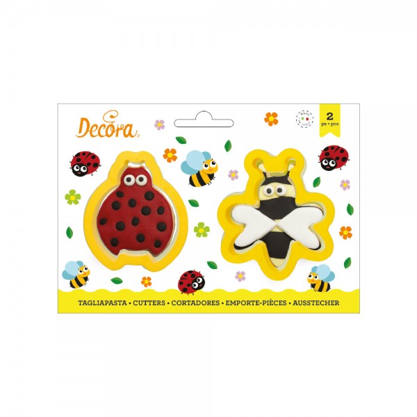 Decora - Set 2 Tagliapasta Coccinella...