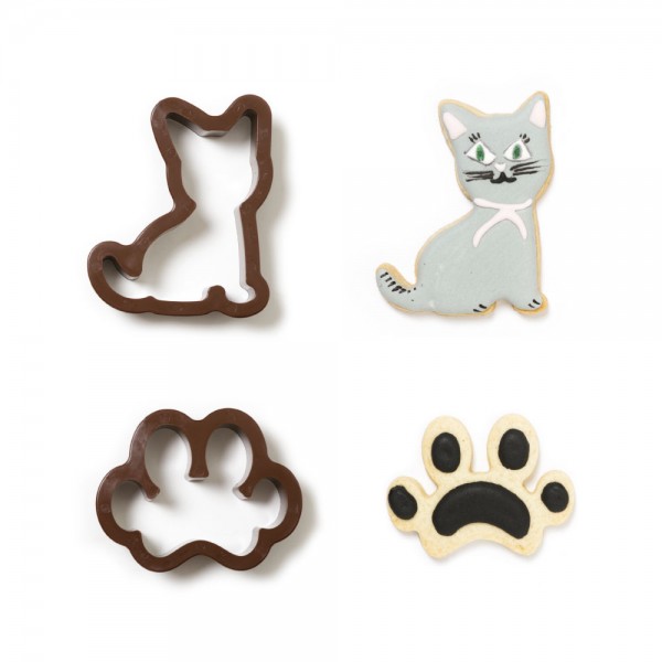 Decora - Set 2 Tagliapasta Gattino e...