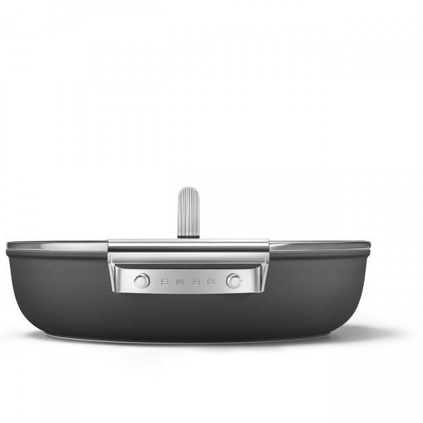 Smeg - Cookware Tegame 2 manici Nero...