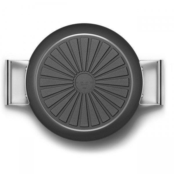 Smeg - Cookware Tegame 2 manici Nero...