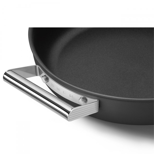 Smeg - Cookware Tegame 2 manici Nero...