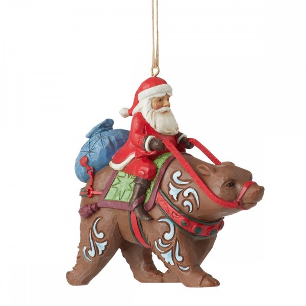 Jim Shore - Ornamento Babbo Natale e...