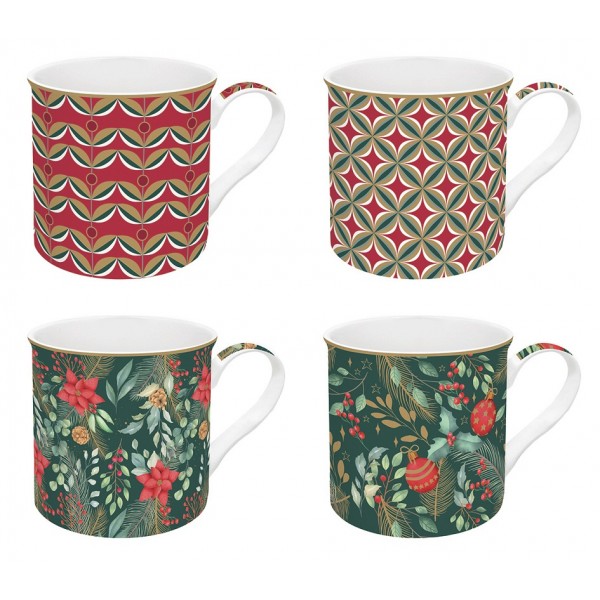 Easylife - Christmas Joy Set 4 Mug...