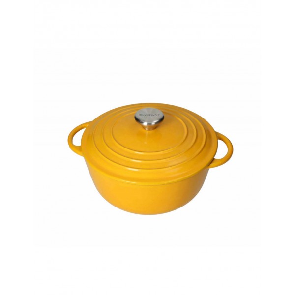 Brandani - Casseruola cocotte gialla...