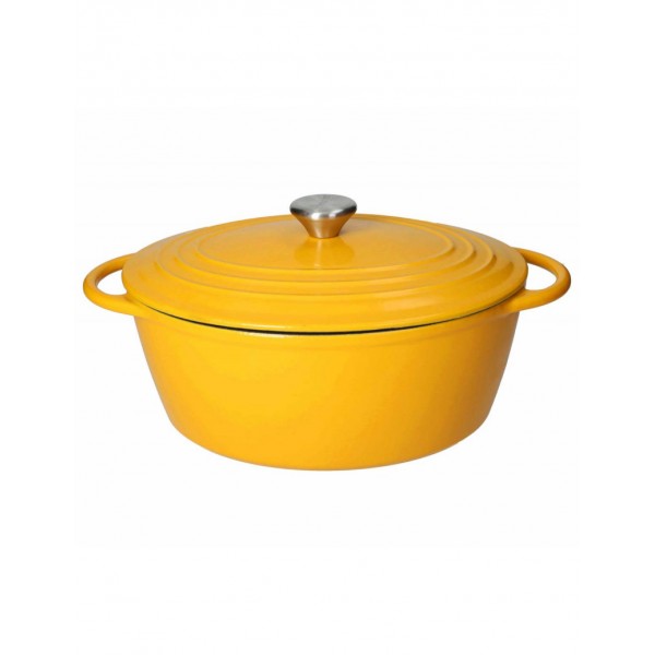 Brandani - Casseruola cocotte gialla...