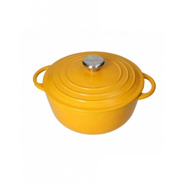 Brandani - Casseruola cocotte gialla...
