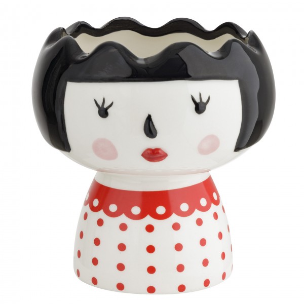 Montemaggi - Vaso Pop Girl pois rossi...