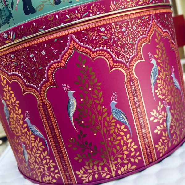 Elite Tins - Scatola in latta Fucsia...
