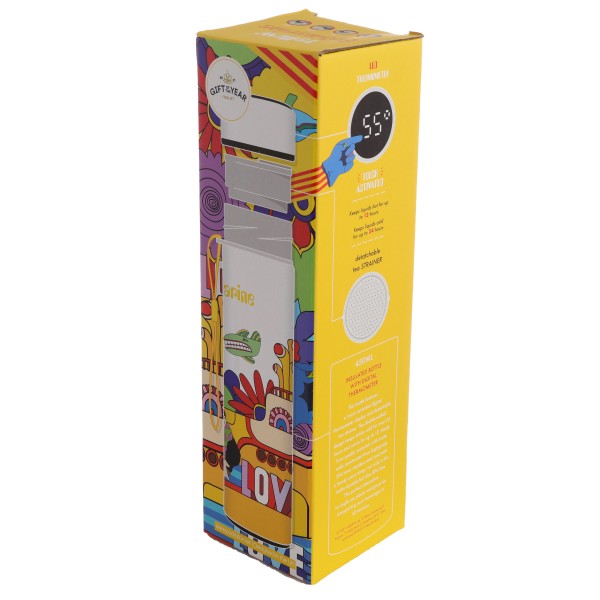 Puckator - Bottiglia termica Yellow...