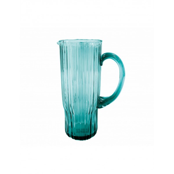 Brandani - Plissé Caraffa Turchese 1lt