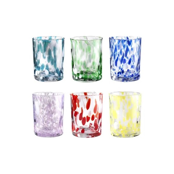 Onlylux - Carnaval set 6 bicchieri in...
