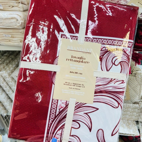 Brandani - Royal Red tovaglia micro...