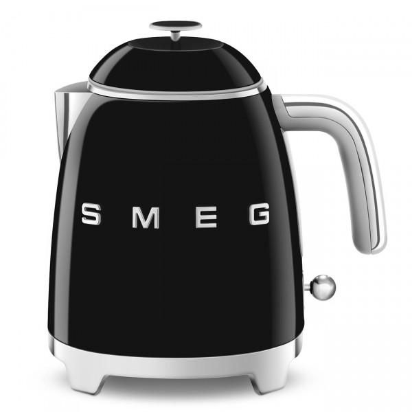 Smeg - Mini Bollitore Nero, 50's Style