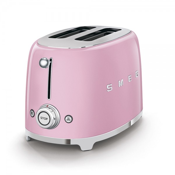 Smeg - Tostapane 2 Fette Rosa, 50's...