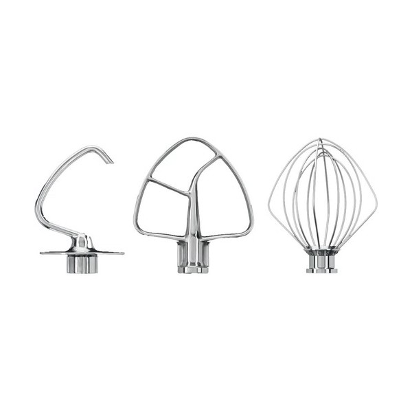 Kitchenaid - Set di 3 fruste in acciaio