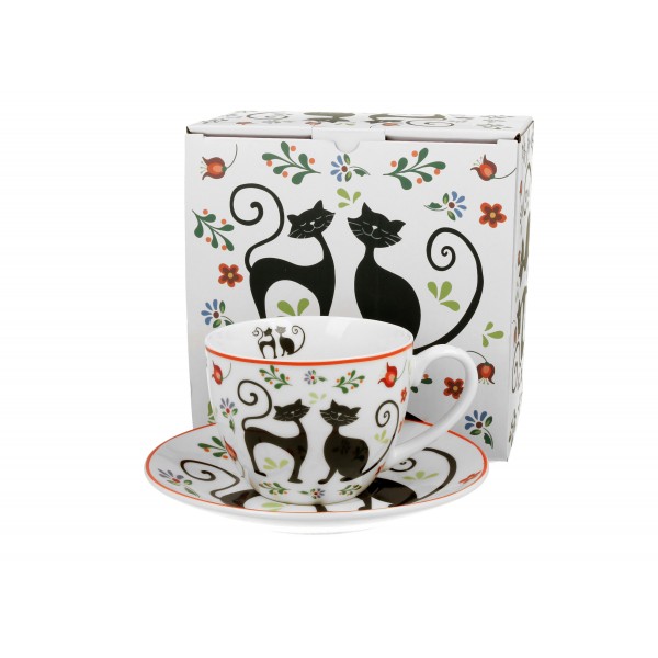 Porcelain - Cat's World Gatti neri...