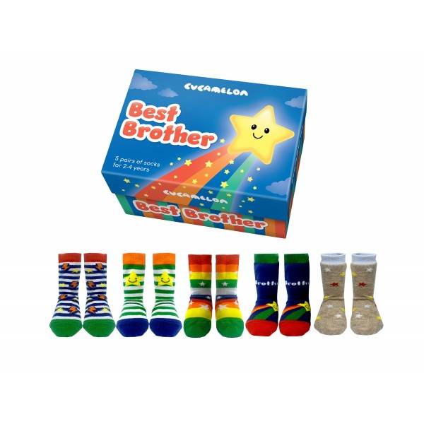 Oddsocks - Best Brother 5 Paia di...