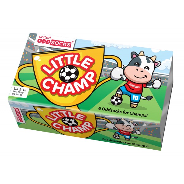 Oddsocks - Little Champ 6 Calzini...