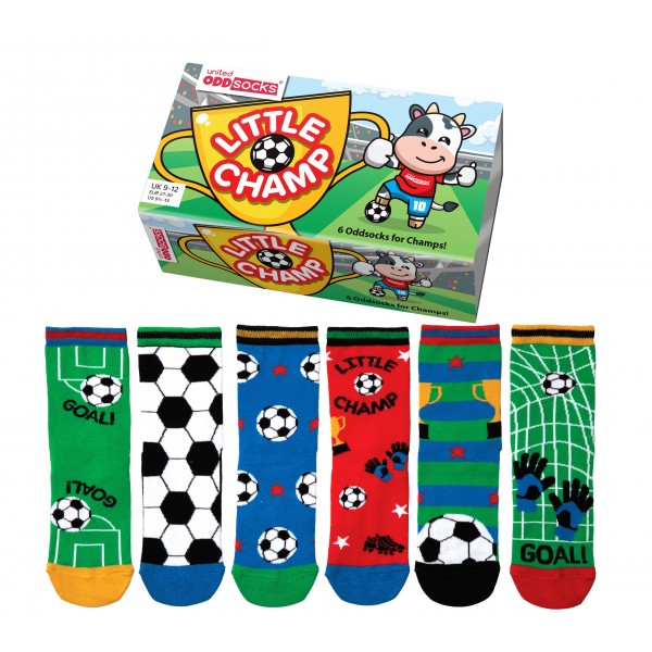 Oddsocks - Little Champ 6 Calzini...