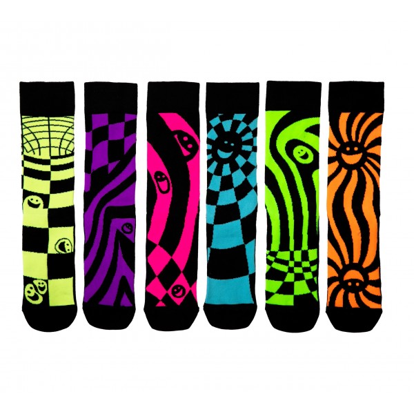 Oddsocks - Rave on! 6 Calzini Spaiati...