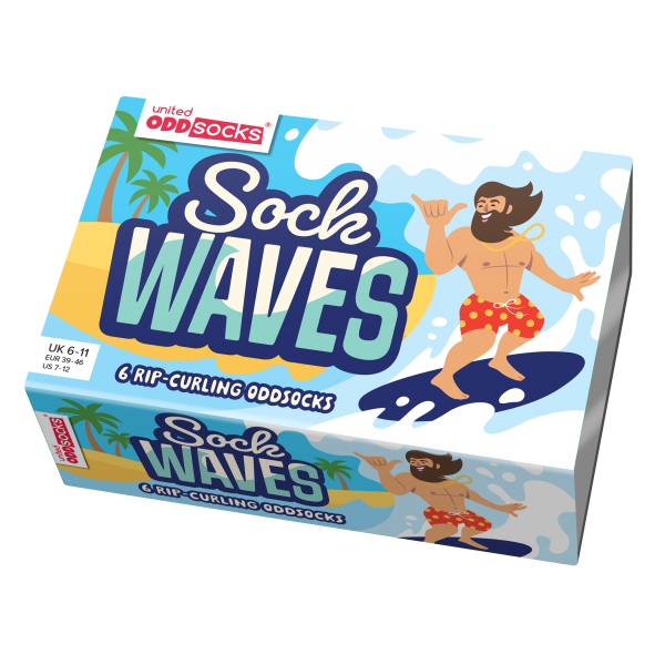 Oddsocks - Surf in Usa!! 6 Calzini...