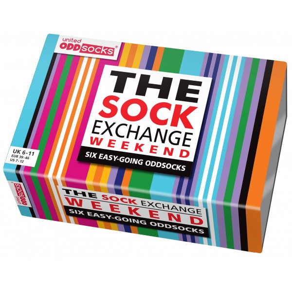 Oddsocks - A tutte Righe!! 6 Calzini...