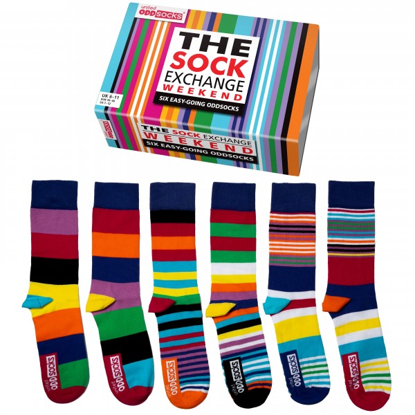 Oddsocks - GAME OVER!!6 Calzini Spaiati !! Taglia 30½ -38½