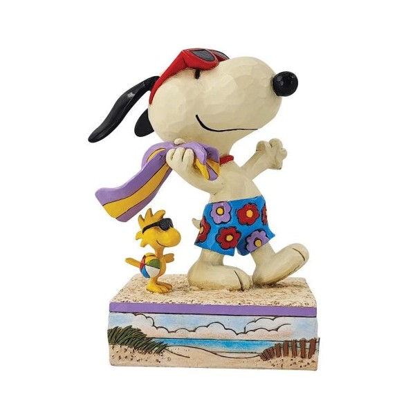Jim Shore - Snoopy & Woodstock on the...