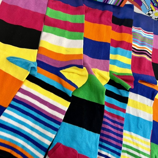 Oddsocks - A tutte Righe!! 6 Calzini...