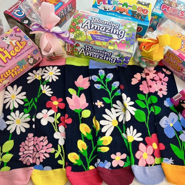 Oddsocks - Blooming Amazing 6 Calzini...