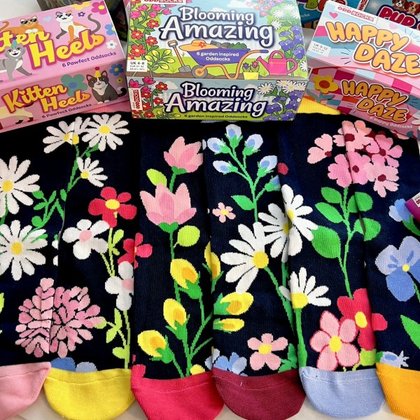 Oddsocks - Blooming Amazing 6 Calzini...