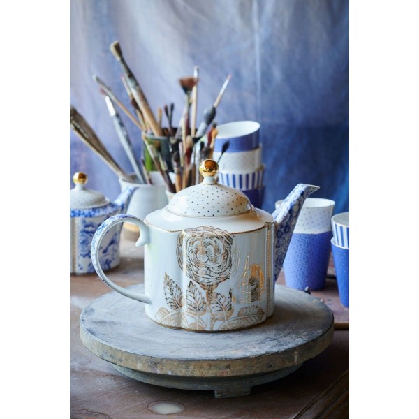 Pip Studio - Royal White Teiera 1,65lt