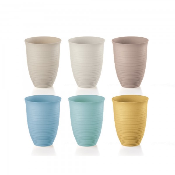 Guzzini - Set 6 bicchieri alti TIERRA