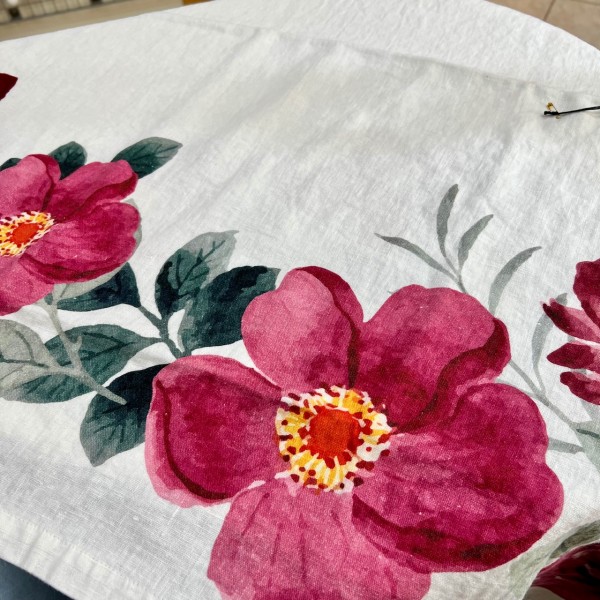 Simple Day - Tovaglia Peonie in puro...