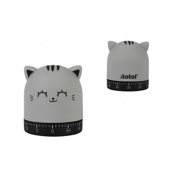I-Total - Timer Gatto Grigio