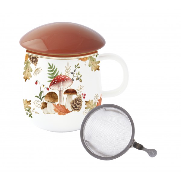 Terrina Da Zuppa MamboCat Con Testa Di Leone - 3 Litri, Gres Porcellanato Bianco - Foto 8