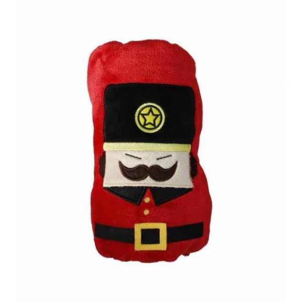 Brandani - Plaid Schiaccianoci rosso...