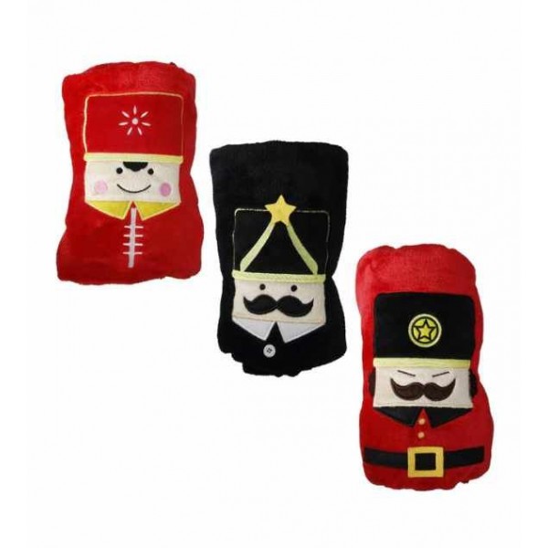 Brandani - Plaid Schiaccianoci rosso...