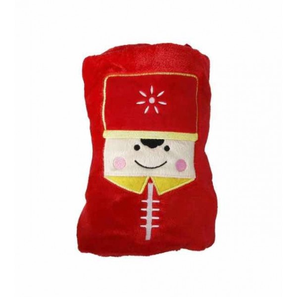 Brandani - Plaid Schiaccianoci rosso...