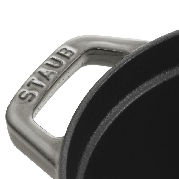 Staub - Cocotte ovale grigio  cm 29