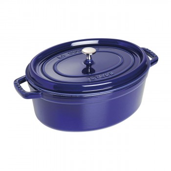 Staub - Cocotte ovale blu...