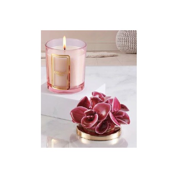 Set 24 Candele Galleggianti Lumini Ornella - Cera, Colore Fucsia, Diametro 4.5cm, Durata 4 Ore - Foto 6