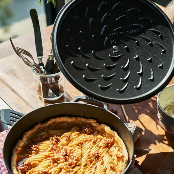 Staub - Tegame Verde diam 28 in ghisa