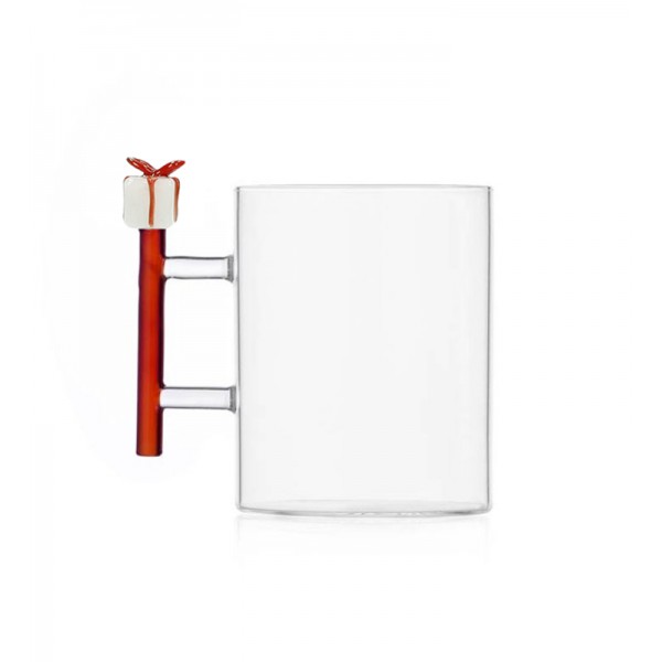 Brandani - Set 2 tazze vetro Albero e...