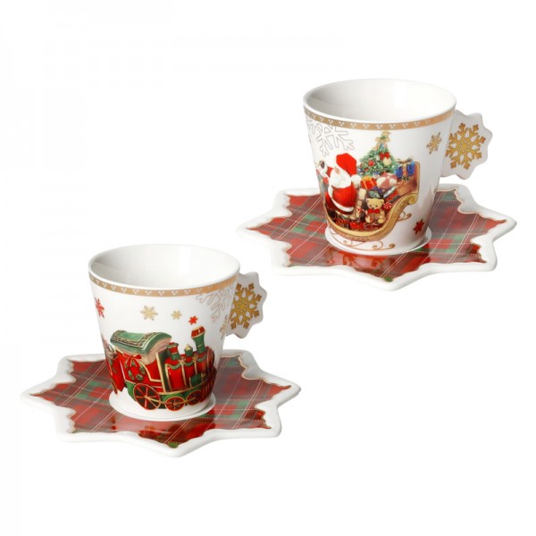 Brandani - Christmas set 2 tazze...