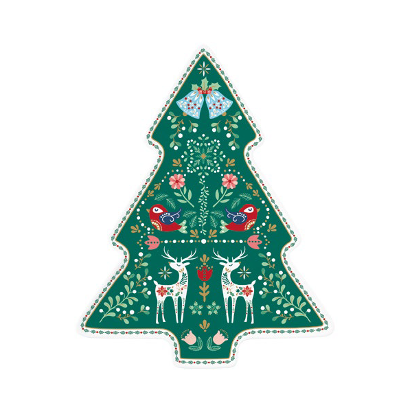 Easylife - Christmas Folk Piatto a...