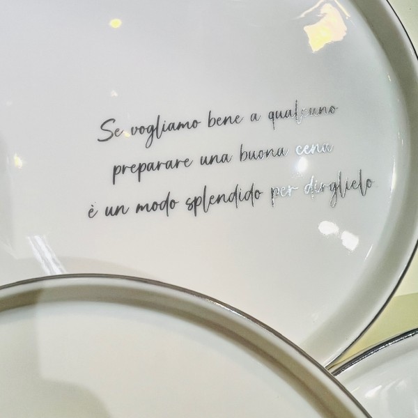 Nuvole di Stoffa - Piatto Una buona...